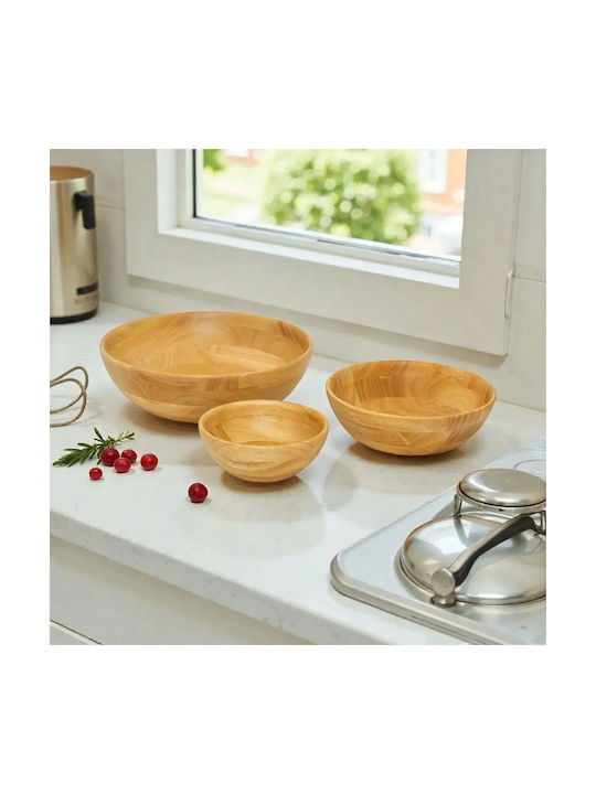 Round Wooden Serving Bowl with 12cm Diameter bl385.048