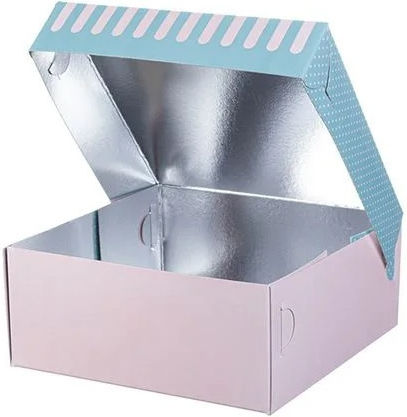 Intertan Set 11 Paper Pastry Shop Boxes 19x19x8cm