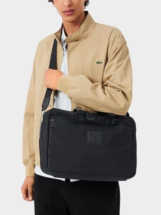 Leather Men's Briefcase Black