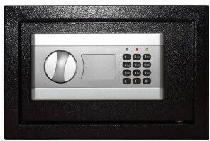 Safe with Digital Lock and Key M31xW20xH20cm Weight 4.5kg