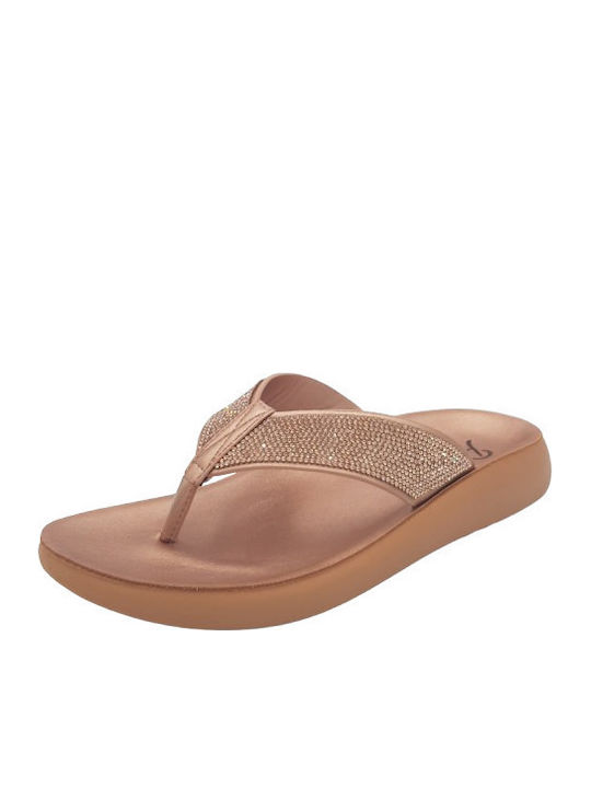 Women's Flat Sandals Rose Gold