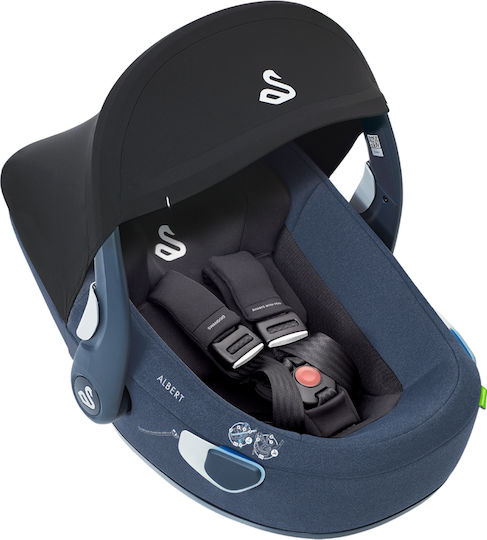 Swandoo Albert Καθισματάκι Αυτοκινήτου i-Size με Isofix Blueberry 0-13 kg