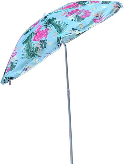 Garden Kings Faltbarer Strandsonnenschirm Mit Durchmesser 1,6m