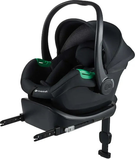 Kinderkraft Mink Pro 2 Scaun Auto i-Size cu Isofix Negru 0-13 kg