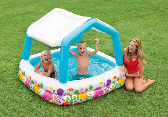 Intex Children's Inflatable PVC Swimming Pool 157x157x122cm