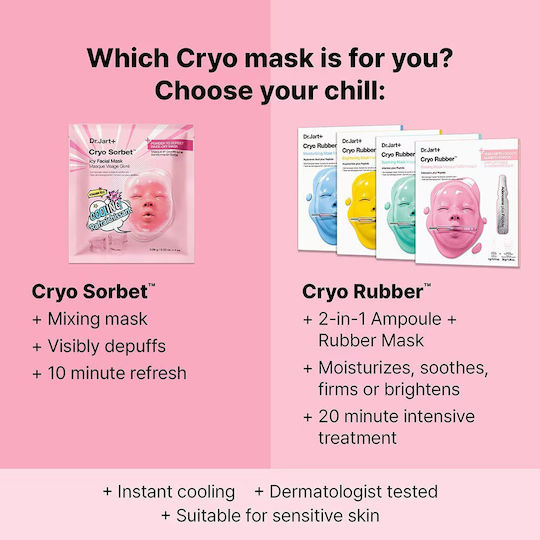 Dr. Jart+ Cryo Sorbet Icy Sheet Mask