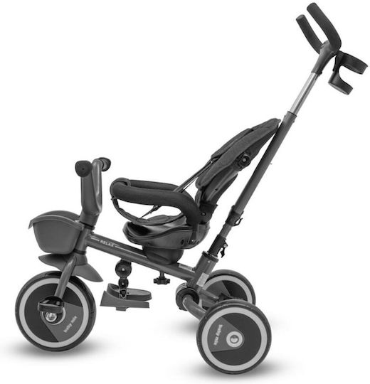BabyMix Tricicletă Pliabilă și Tricicletă Pentru Copii 5 în 1 pentru 1.5+ Ani Gri 56256