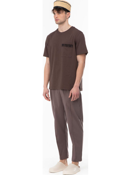 T-shirt Καφέ SS2026060BR