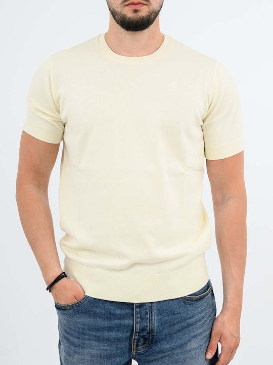 Tricou Cu Mâneca Scurtă Karl Lagerfeld Ivory Tricou Cu Mâneca Scurtă Karl Lagerfeld Ivory
