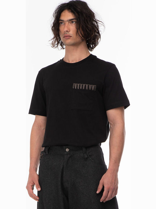 T-shirt Μαύρο