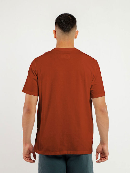 T-shirt Μπορντό
