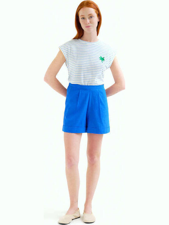 Women's Striped Multicolour T-shirt