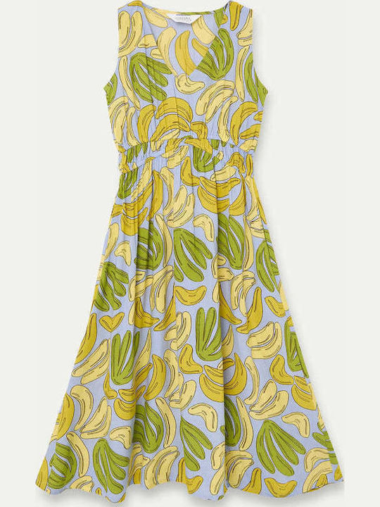 Summer Midi Dress Multicolour