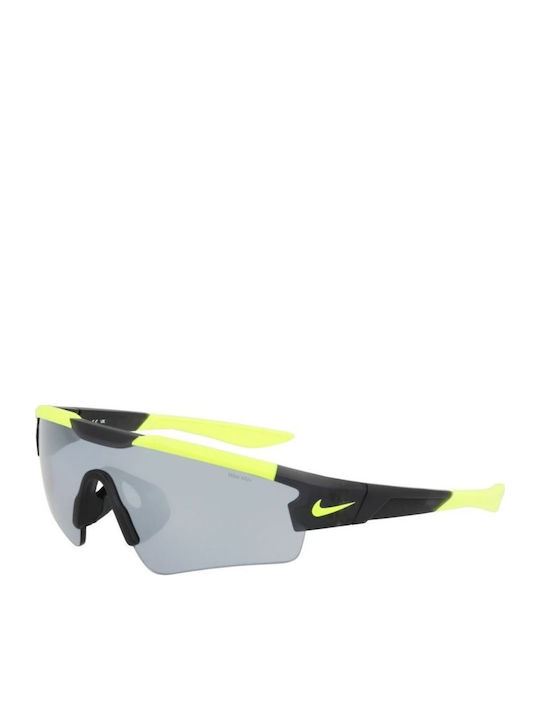 Nike Cloak Unisex Γυαλιά Ηλίου με Κίτρινο Σκελετό 476886