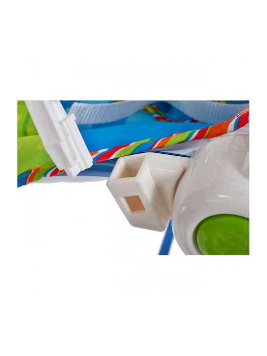 MalPlay Relax Manual Pentru Bebeluși cu Muzică Albastru pentru Copil până la 18kg