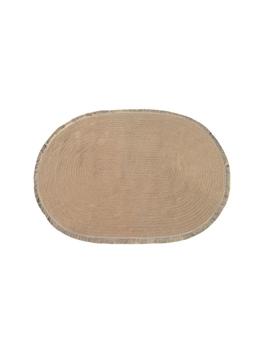 Handgefertigter Korbweide Wohnzimmer Teppich mit Fransen 50x80cm Graue Handgefertigter Korbweide Wohnzimmer Teppich mit Fransen 50x80cm Graue