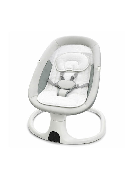 Kidizi Electric Balansoar Bebe Cu Muzică Gri Pentru Copil Până la 9kg