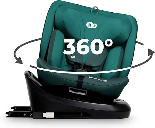 Kinderkraft I-GROW Scaun Auto i-Size cu Isofix Albastru 0-36 kg