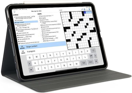 Pipetto Flip Cover Μαύρη (iPad Air 13" 2024/2025/2026)
