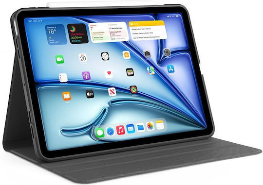 Pipetto Flip Cover Μαύρη (iPad Air 13" 2024/2025/2026)