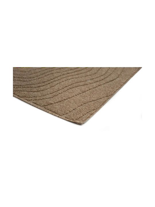 Tzikas Carpets Kos 75923 Round Brown Rug Φ80cm
