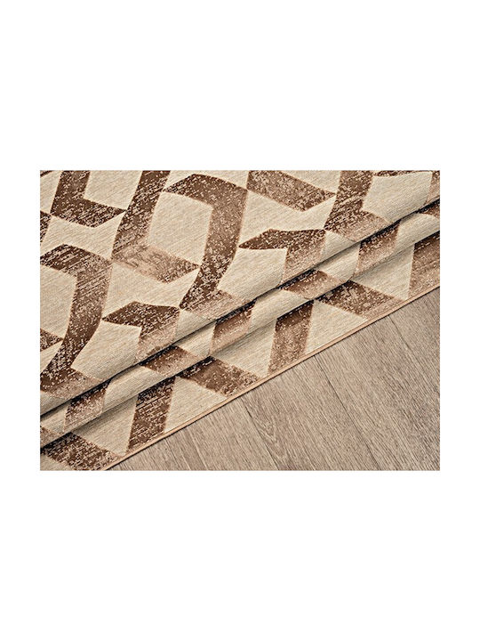 Newplan Lux 2955 Living Room Rug Rectangular Brown 67x67cm