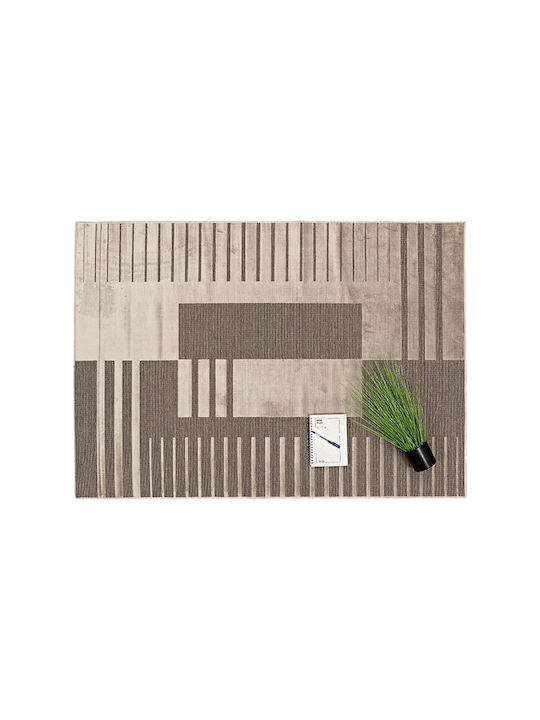 Newplan Lux 3069/27 Wohnzimmer Teppich Rechteckiges Braunes 160x230cm