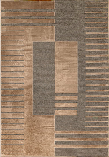 Newplan Lux 3069/80 Wohnzimmer Teppich Braun 80x150cm