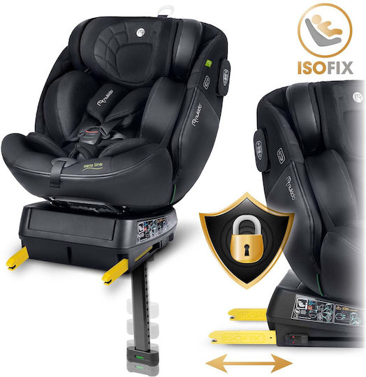 Nukido Aero Kinderautositz i-Size mit ISOfix Schwarz