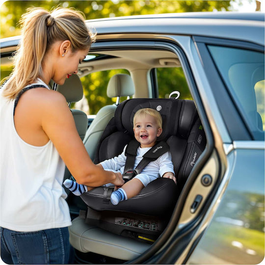 Nukido Aero Kinderautositz i-Size mit ISOfix Schwarz