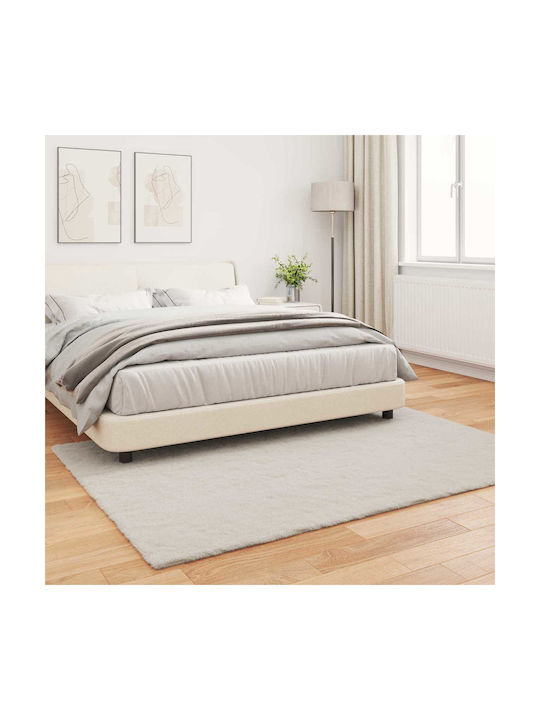 vidaXL Rug Rectangular Beige