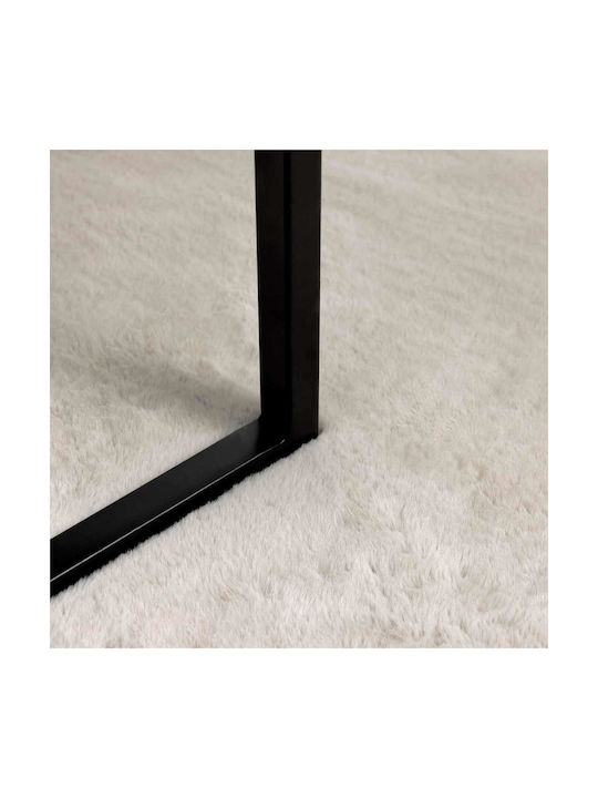 vidaXL Χαλί Στρογγυλό Μπεζ Φ160cm
