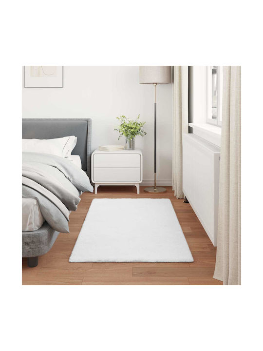 vidaXL Rug Rectangular White