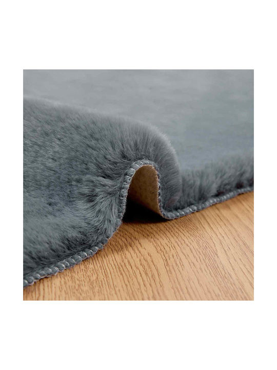 vidaXL Χαλί Ορθογώνιο Γκρι 120x170cm