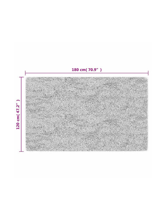 vidaXL Anti-slip Rug Rectangular White