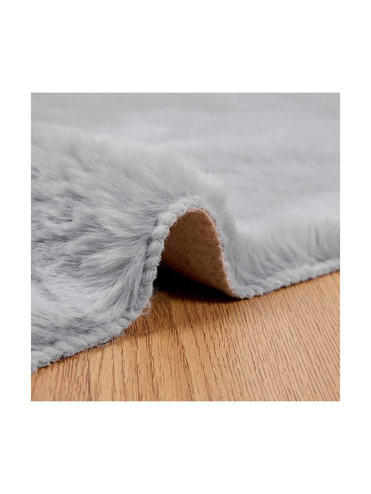 vidaXL Χαλί Διάδρομος Γκρι 80x250cm