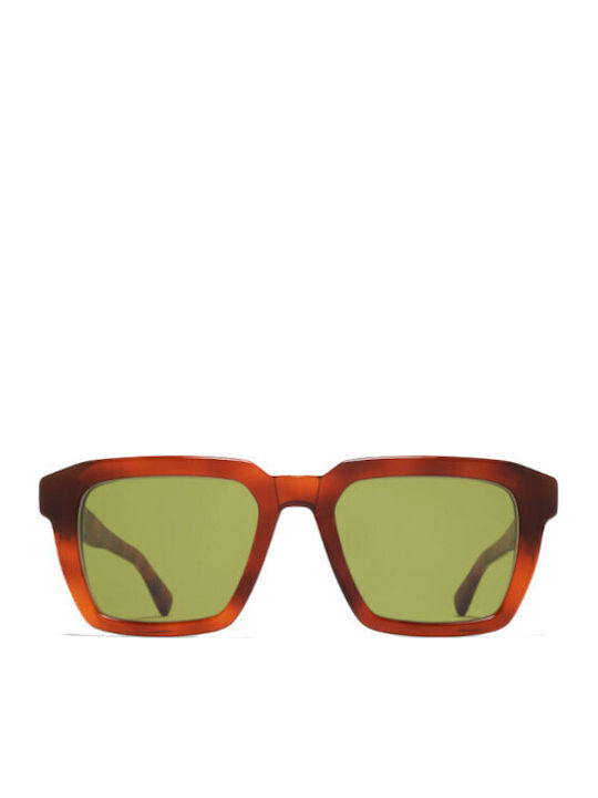 Mykita Γυαλιά Ηλίου Καφέ με Κοκκάλινο Σκελετό Mykita Γυαλιά Ηλίου Καφέ με Κοκκάλινο Σκελετό