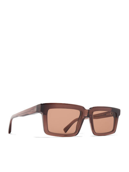 Mykita Γυαλιά Ηλίου Καφέ με Κοκκάλινο Σκελετό Mykita Γυαλιά Ηλίου Καφέ με Κοκκάλινο Σκελετό