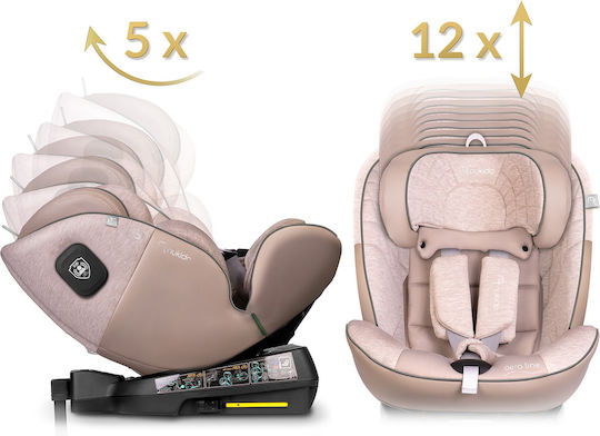 Nukido Aero Kinderautositz i-Size mit ISOfix Beige