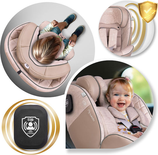 Nukido Aero Kinderautositz i-Size mit ISOfix Beige
