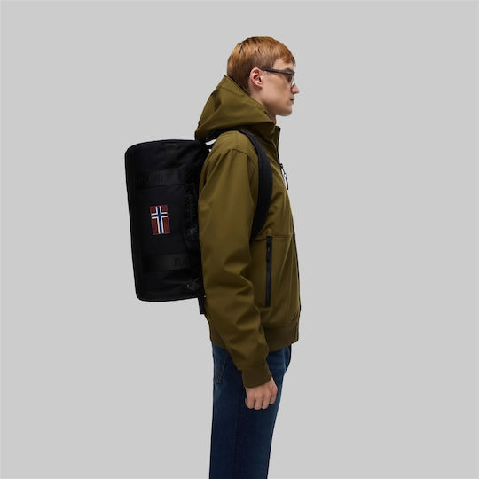 Napapijri Bering Sack Voyage 24.5lt Black Fabric