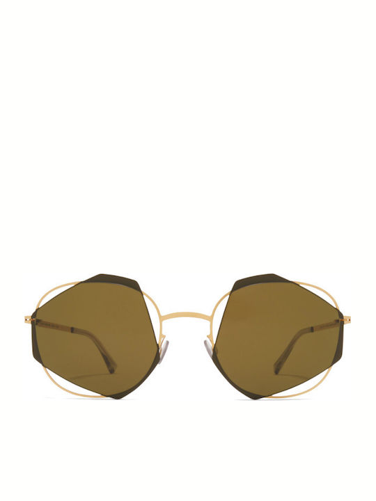 Mykita Γυαλιά Ηλίου Χρυσά με Μεταλλικό Σκελετό Mykita Γυαλιά Ηλίου Χρυσά με Μεταλλικό Σκελετό