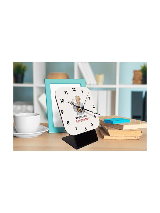 Koupakoupa What Decadence! Koupakoupa Tabletop Clock KP_33932 Clock Desk Square