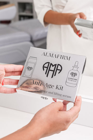 AlmaFirm Microneedling Therapy 1 Комплект за грижа за антистареене, хидратация и блясък