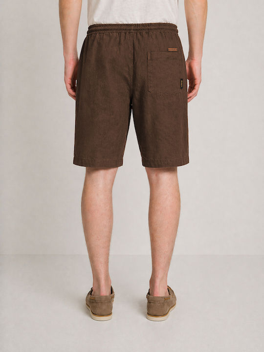 Pantaloni Scurți Bărbați Maro 60-402.055.N0049