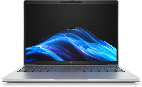 HP EliteBook 8 G1i 13" IPS FHD+ (Ultra 7-255U/32GB/1TB SSD/W11 Pro) Глетчер Сребрист (Международен английски език клавиатура)