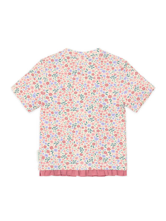 Kids Short-Sleeved Blouse Dreamy Flowerfield