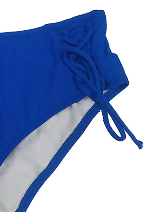 Slip Bikini Cu Dantelă Albastru Roi 983600a-Albastru