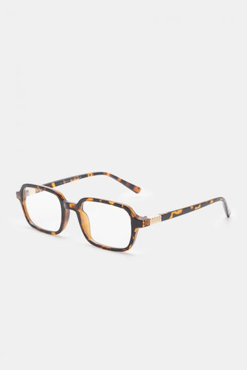 Sunglasses Rectangle Minimal 4892713 Animal Print