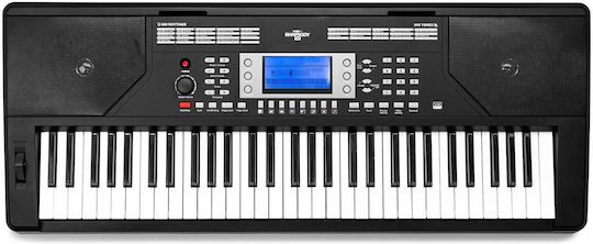 Max Armoniu RHAPSODY61P cu 61 Clape Dinamice cu Suport Negru